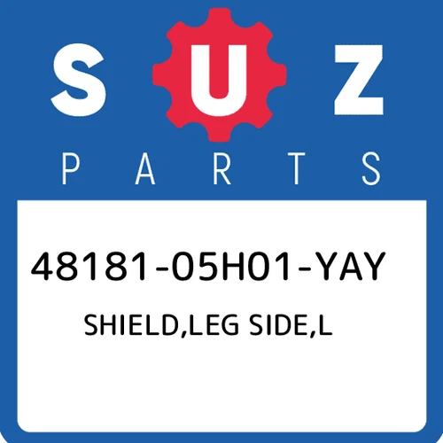 SHIELD, LEG SIDE LH (BLACK)