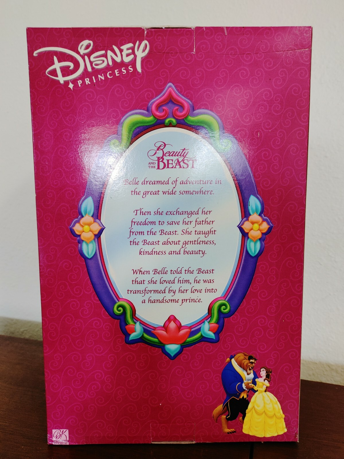 belle porcelain keepsake doll 2002