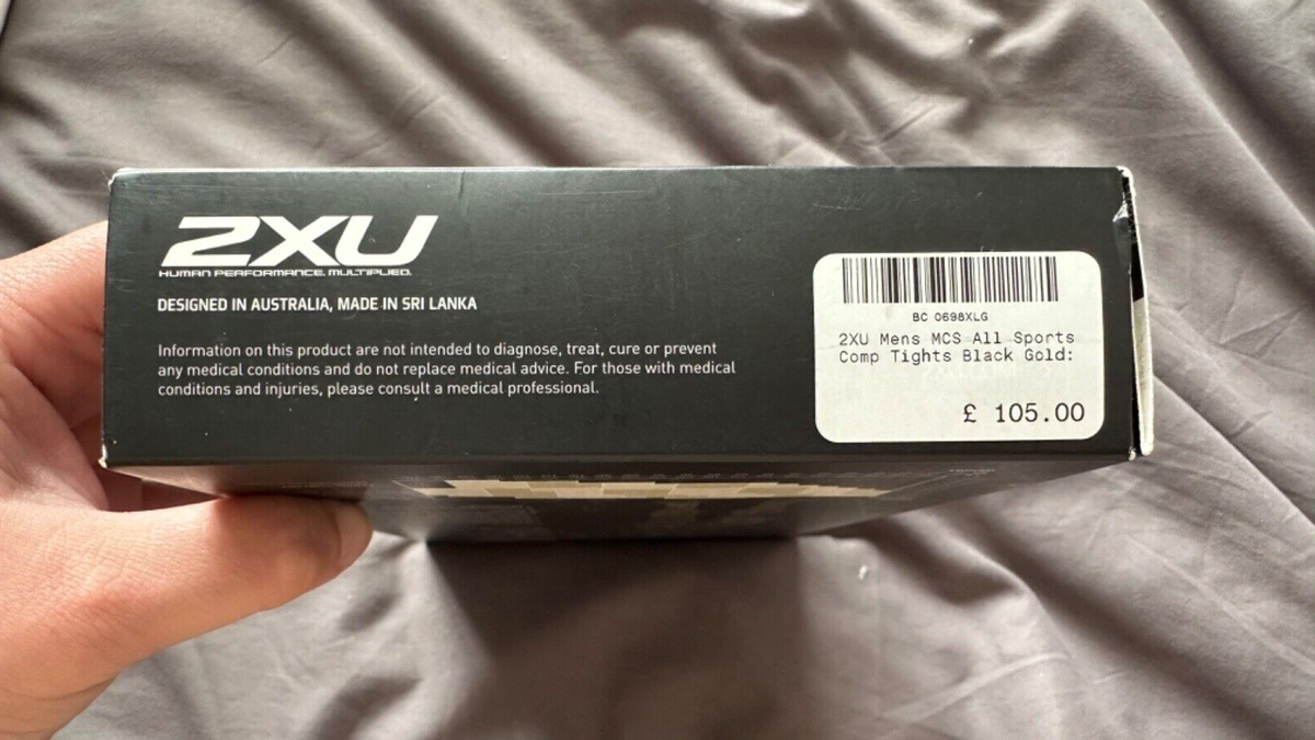 Collants De Compression 2XU MCS X-Fit Pour Homme - Taille XL, Noir, Neuf Avec étiquettes