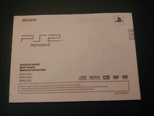 SONY PlayStation 2 PS2 Instruction Manual Booklet Game Console SCPH 70011, 70012