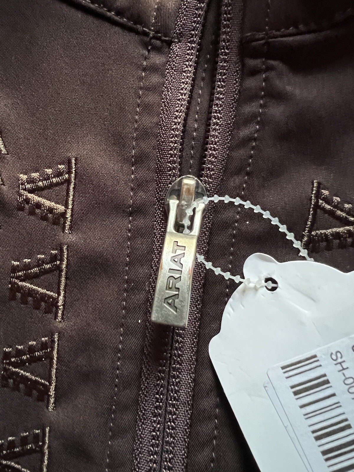 Ariat Jacket Womens Small Brown SoftShell Western… - image 6