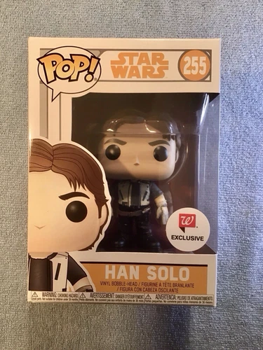 Star Wars Funko Pop Han Solo Walgreens Exclusive Figure #255, See Pictures