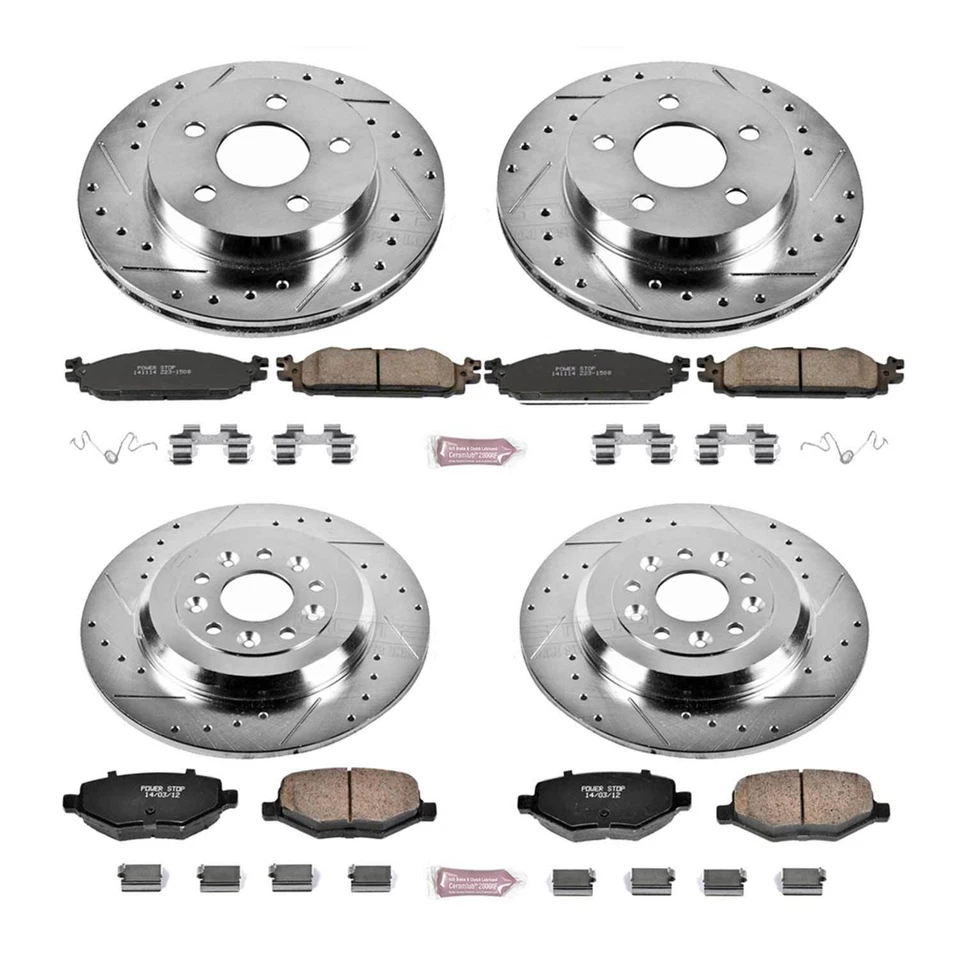 Power Stop K5584 1-Click Z23 Evolution Sport Brake Kit for 11-19 Ford Explorer Foto 2 de 2