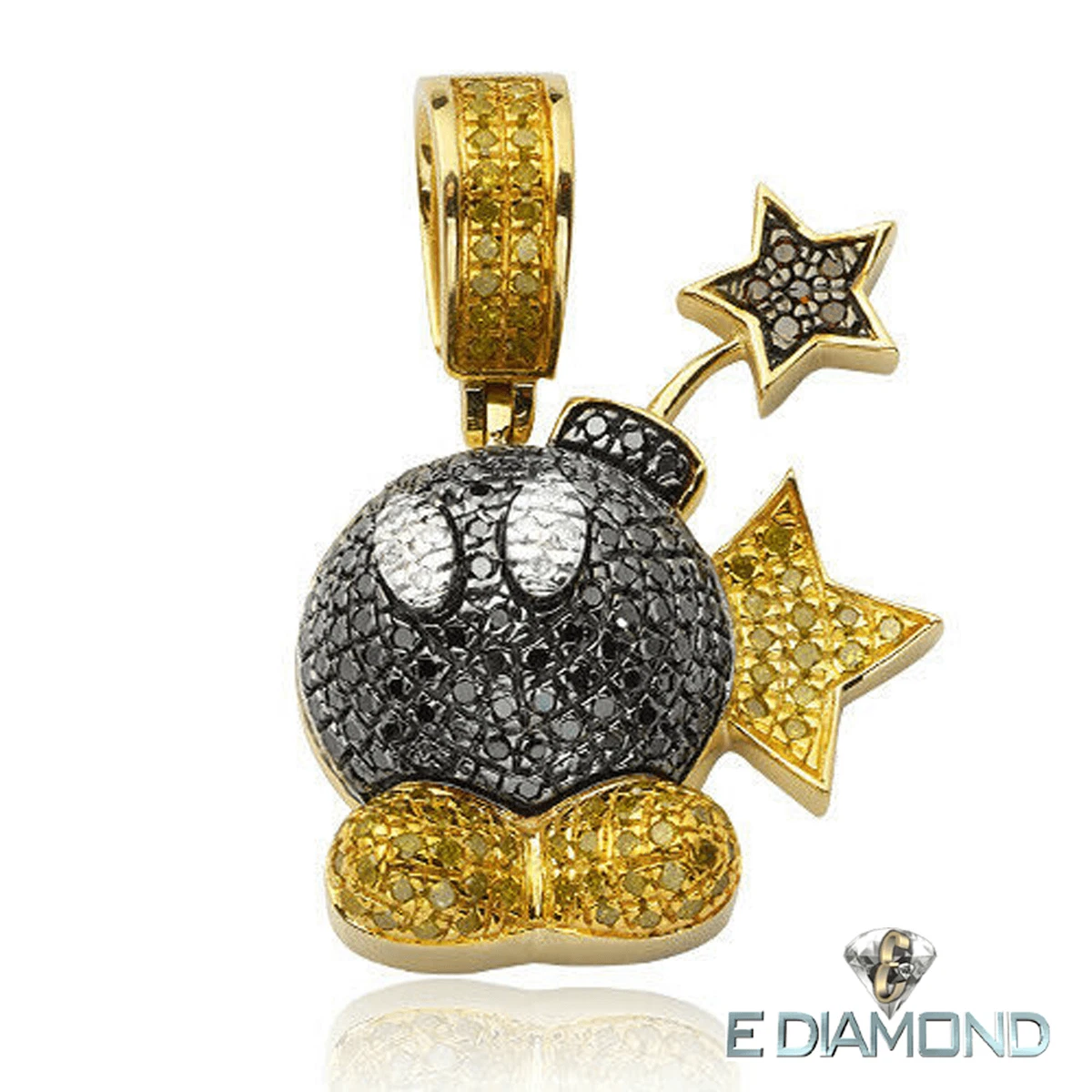 Sold Out 10K Gold 1.00 Carat Natural Diamond Super Mario Brother