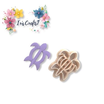 Schildkröte Haarnadel Werkzeuge Polymer Clay Cutter | 3D-gedrucktes Tonwerkzeug | IrisCrafts7 UK