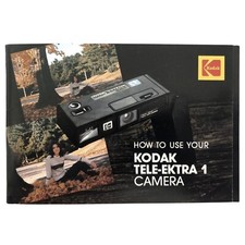 Kodak Tele-Ektra 1 - INSTRUCTIONS ONLY Mint condition