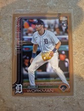 2025 Topps Update Series - Gage Workman #US118 Gold /2025 (RC) BDay 10/17