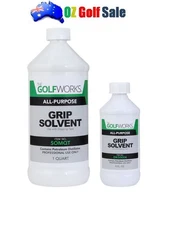 GolfWorks Golf Grip Solvent - Options: 8 Ounce Bottle /Quart Bottle
