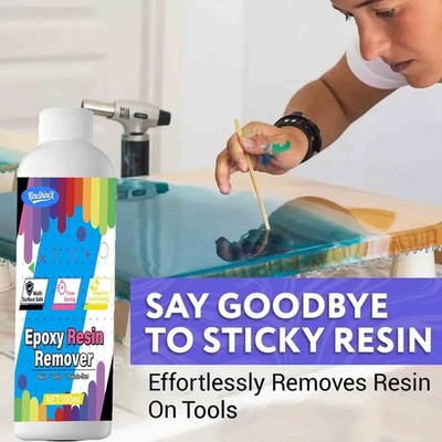 Epoxy Resin Remover - Strong Epoxy Cleaning Solution, 100ml Liquid Resin Agent