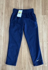 NEW Nike Big Kids' Boys' or Girls' Therma-FIT Open-Hem Training Pants - Blue-S