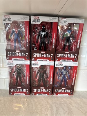 2025 Marvel GamerVerse SPIDER-MAN 2 Legends 6'' Scale Hasbro Figures (Set of 6pc)