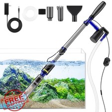 Electric Fish Tank Gravel Cleaner 530GPH Adjustable Water Flow