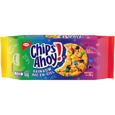 Christie Chips Ahoy Rainbow Chocolate Chip Cookies, 258g/9.1 oz - 第 1/5 張圖片