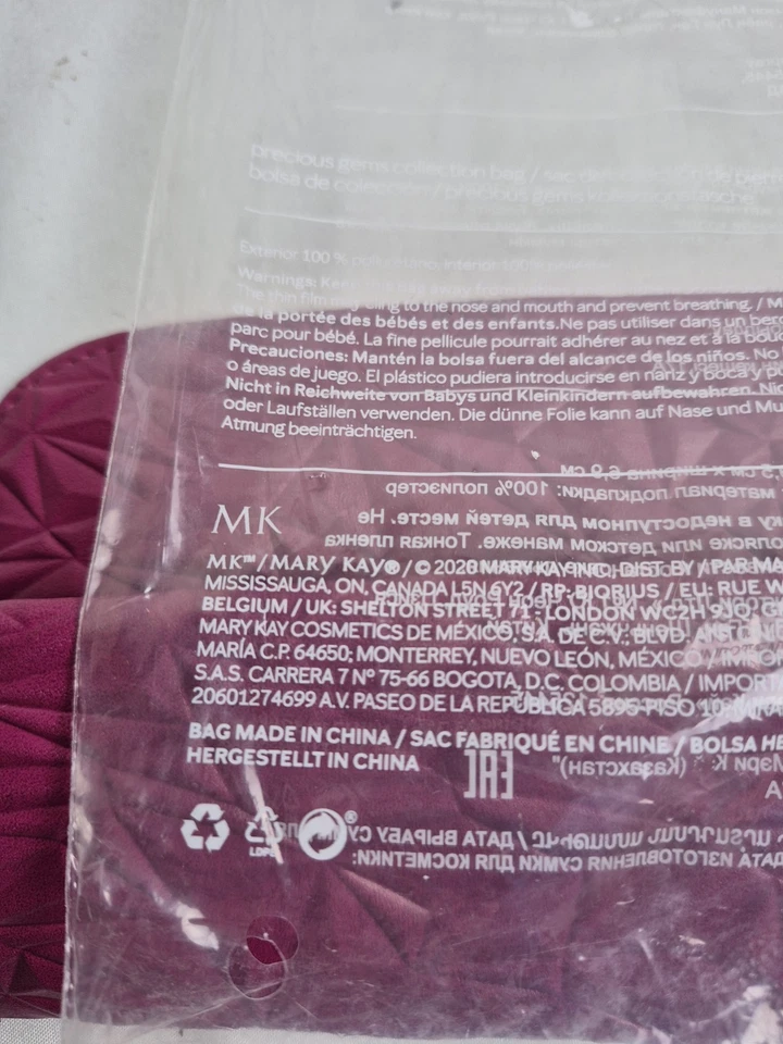 New Mary Kay Precious Gems Make-Up Bag Travel Case - Изображение 4 из 4