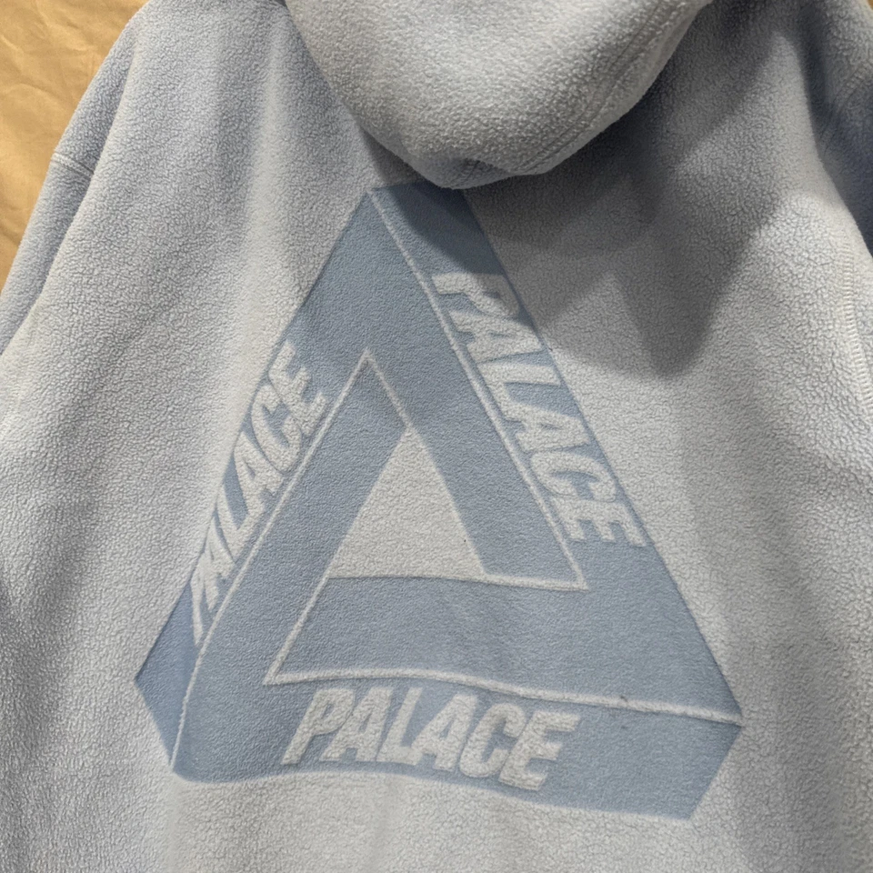 Palace Skateboards Polartec Tri-Ferg Lazer Sudadera con Capucha Azul Grande Foto 2 de 4