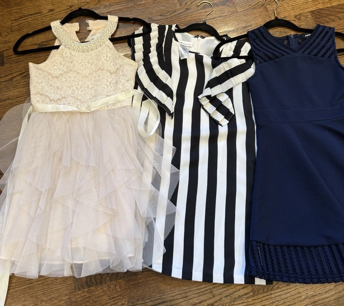Girls Dress Lot Size 10 Rare Editions Bonnie Jean Zunie Formal PartyWedding NWOT