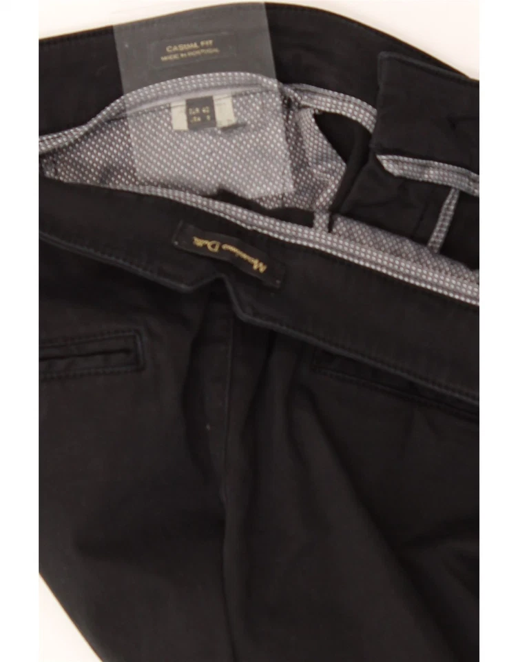 Pantalones chinos MASSIMO DUTTI para mujer calce informal EU 40 medianos W32 L32 negros BU05 Foto 3 de 3