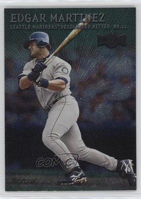 2000 Skybox Metal Emerald Edgar Martinez #116 HOF b4d