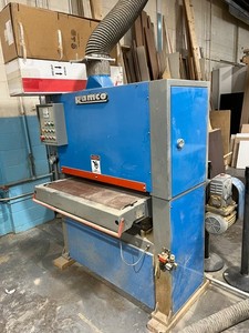 Ramco DW25 Widebelt Sander 25" wide & up to 5" thick 10hp 3 ph 220/440v