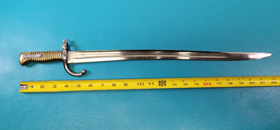 Rare French Model 1866 Scolaire Chassepot Cadet Bayonet Andreux