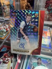 2024-25 Topps Finest Cam Spencer #FBA-CS Flashback Blue Auto RC /99