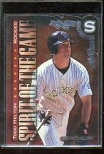 RARE Todd Helton 1998 Donruss SILVER PROOF NMMT 1/1500 Rockies HOFF FREE DEL
