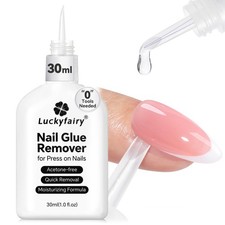 Removedor de pegamento de uñas Luckyfairy 30 ml: removedor de presión multifuncional,...
