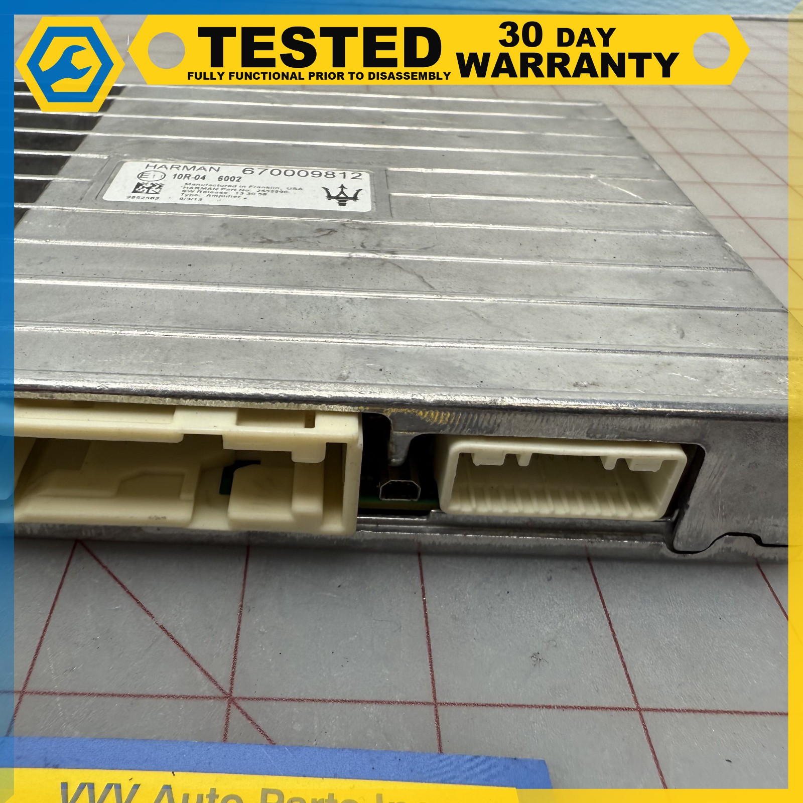 14-16 MASERATI Ghilbi Harman/kardon AUDIO SOUND AMPLIFIER OEM