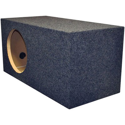 QPower Single 12  Slot Ported Vented Heavy Duty High SPL X-Large Empty Woofer En