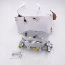 Gm 1 Bore 38 Ports Chrome Aluminum Top Brake Master Cylinder T15835