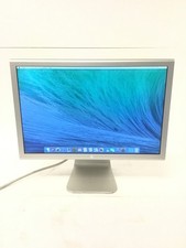 Apple A1081 Widescreen Cinema Display 20  LCD Monitor No AC adapter FREE SHIP