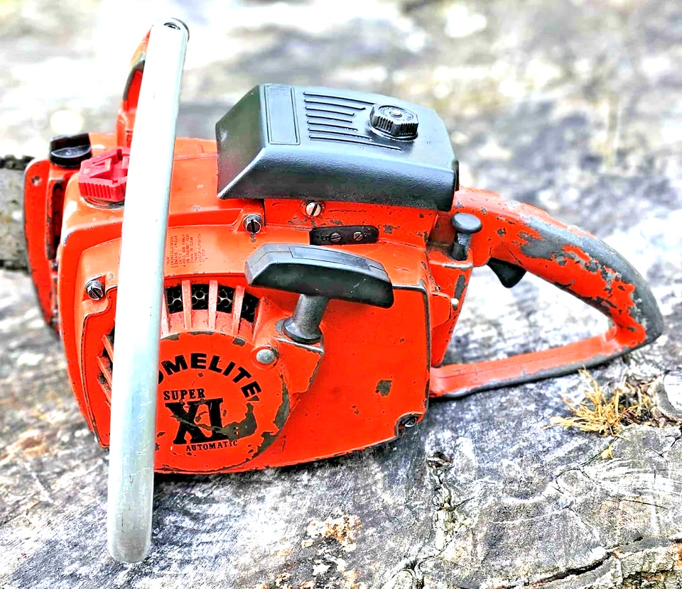 Vintage Homelite Super XL Automático Funciona Bien Video Bajo Descripción Foto 4 de 4