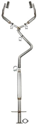 JEGS 30439 Cat-Back Exhaust Kit for Dodge Dart