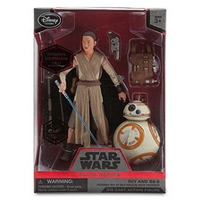 STAR WARS Rey and BB-8 Elite Series Die Cast Action Figures - 6 Inch The Force A