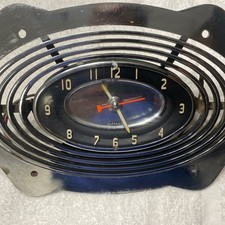 1956 Oldsmobile 88 98 Clock Speaker Grille Dash Bezel Surround