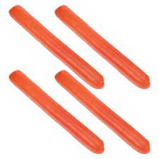 4 Pcs Simulated Hot Dog Model Artificial Food Props Fake for Exhibitions