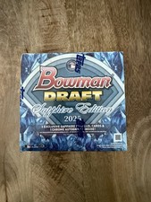 Topps 2025 Bowman Draft Sapphire Edition Hobby Box MLB Rare OVP Sealed   - NEU -