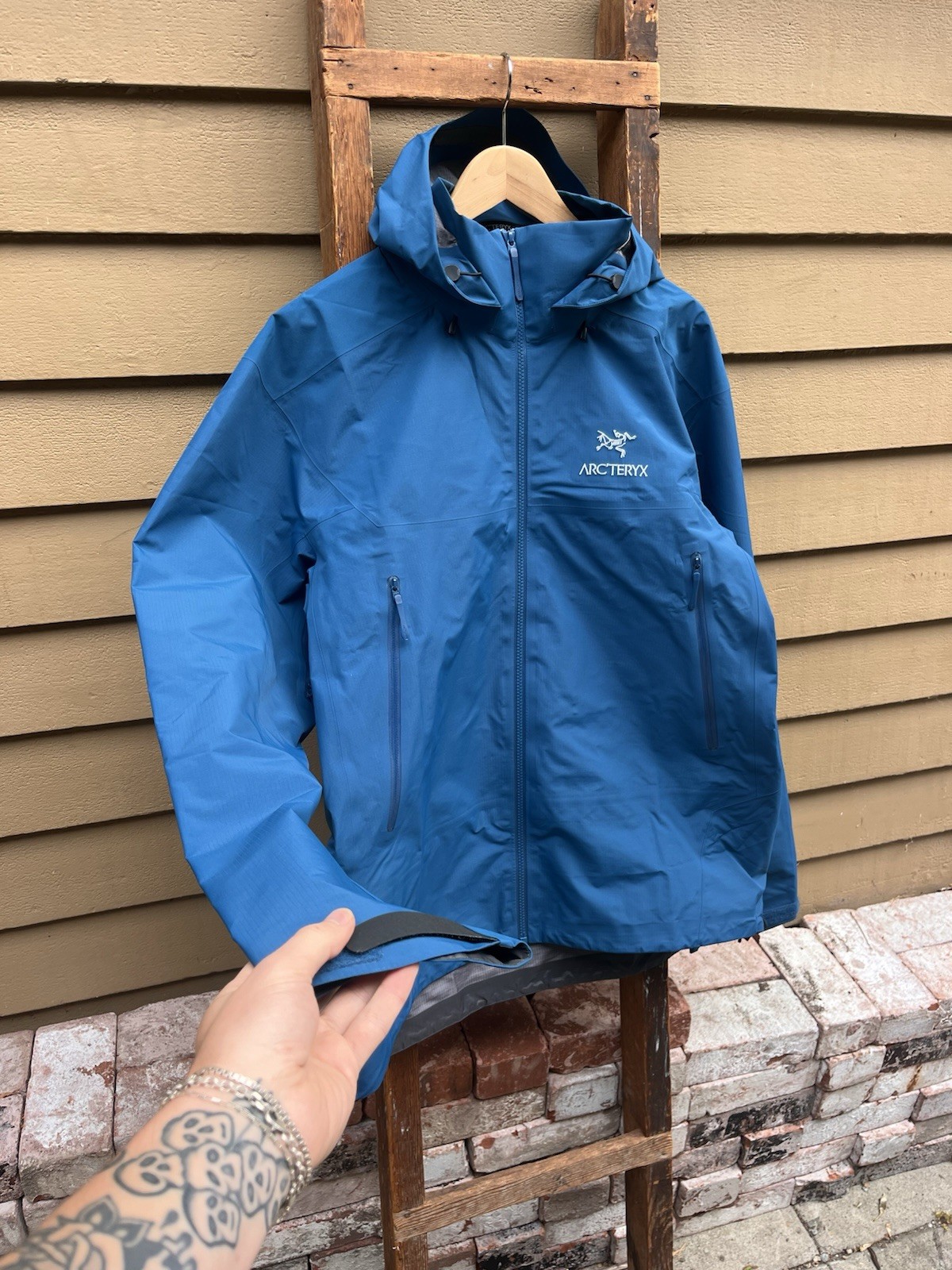 ARC'TERYX Arc’teryx Beta AR Hardshell Giacca Blu Uomo XL NUOVO SENZA ETICHETTE GoreTex
