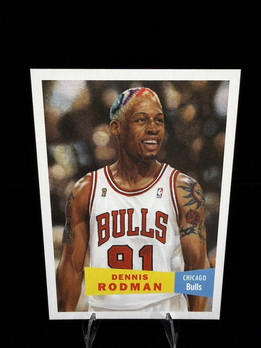 Topps Dennis Rodman Basketball ungraded Sports Trading Cards