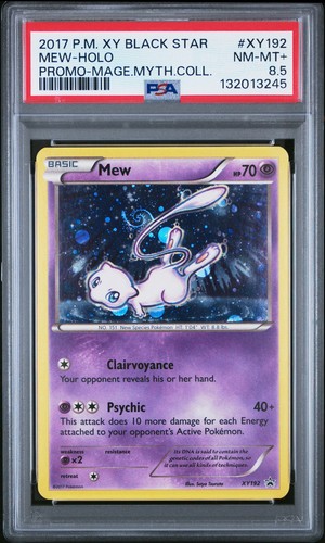 Mew graded PSA 8.5 for sale on eBay