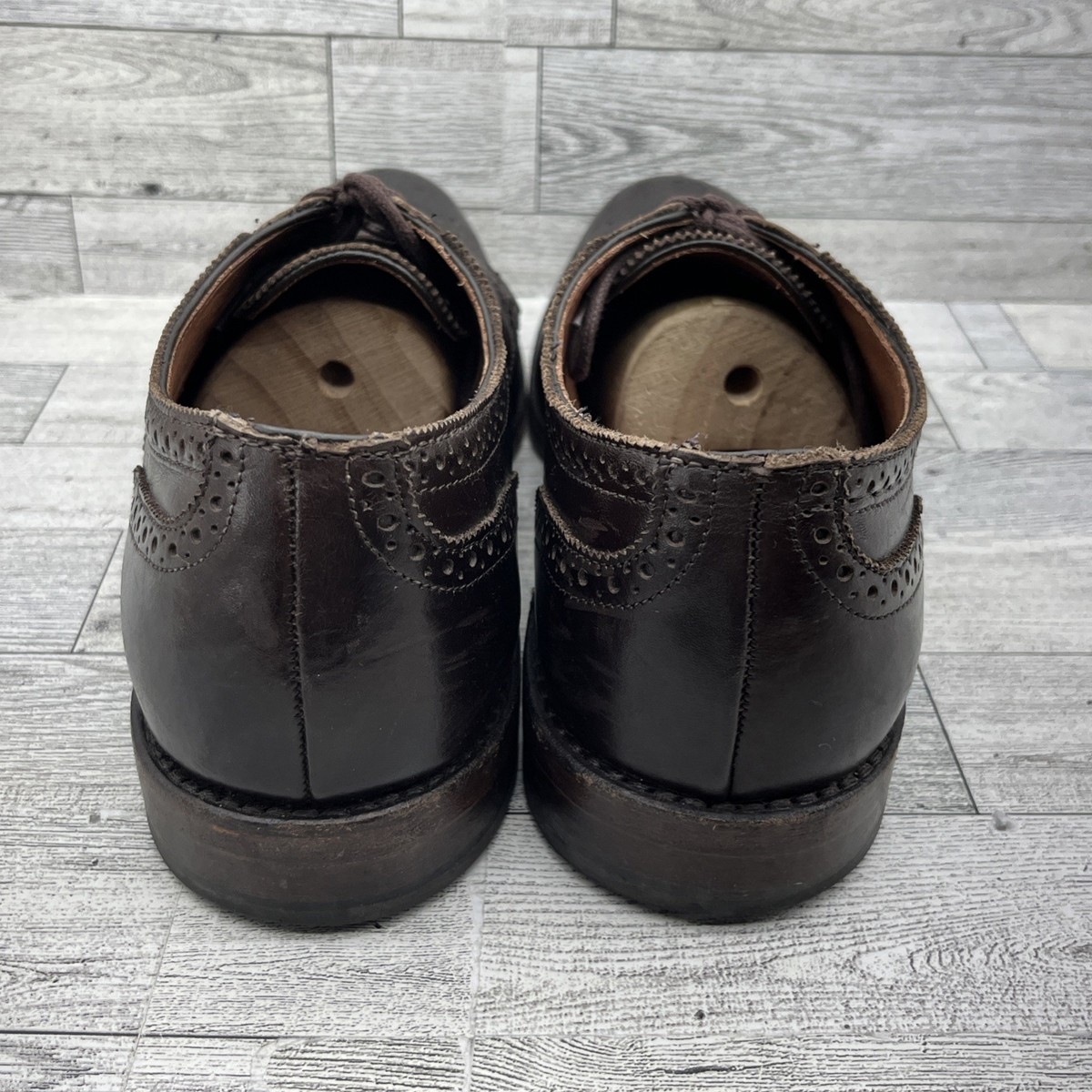 Allen Edmonds Sanford Men\'s Dress Shoes Brown Leather Size 9.5 D Allen Edmonds Sanford Men main image 3