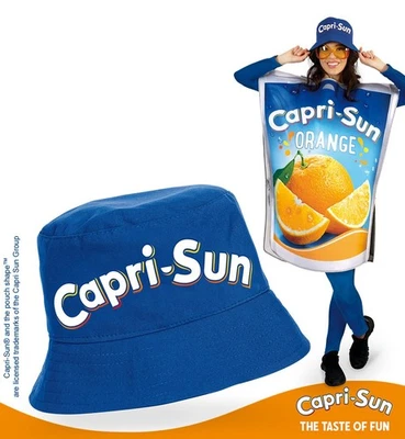 Capri-Sun Bucket Hat Blau – Original Lizenzprodukt | Fischerhut