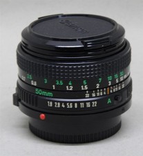 CANON FD 50mm f/1.8 FAST STANDARD PRIME LENS Fits AE-1 A-1 F-AT1 T90 FTB F-1 EXC