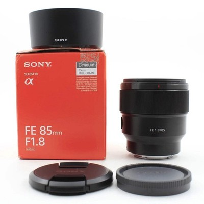 * OPEN BOX GOOD * Sony FE 85mm f/1.8 Lens