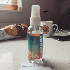 99 Isopropyl Alcohol IPA Spray, Technical Grade, Travel Size, 3 fl oz, 1 Pack