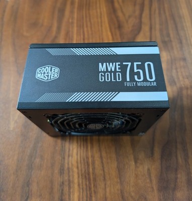 Cooler Master 80 Plus Gold 750W Fully Modular Power Supply - Used