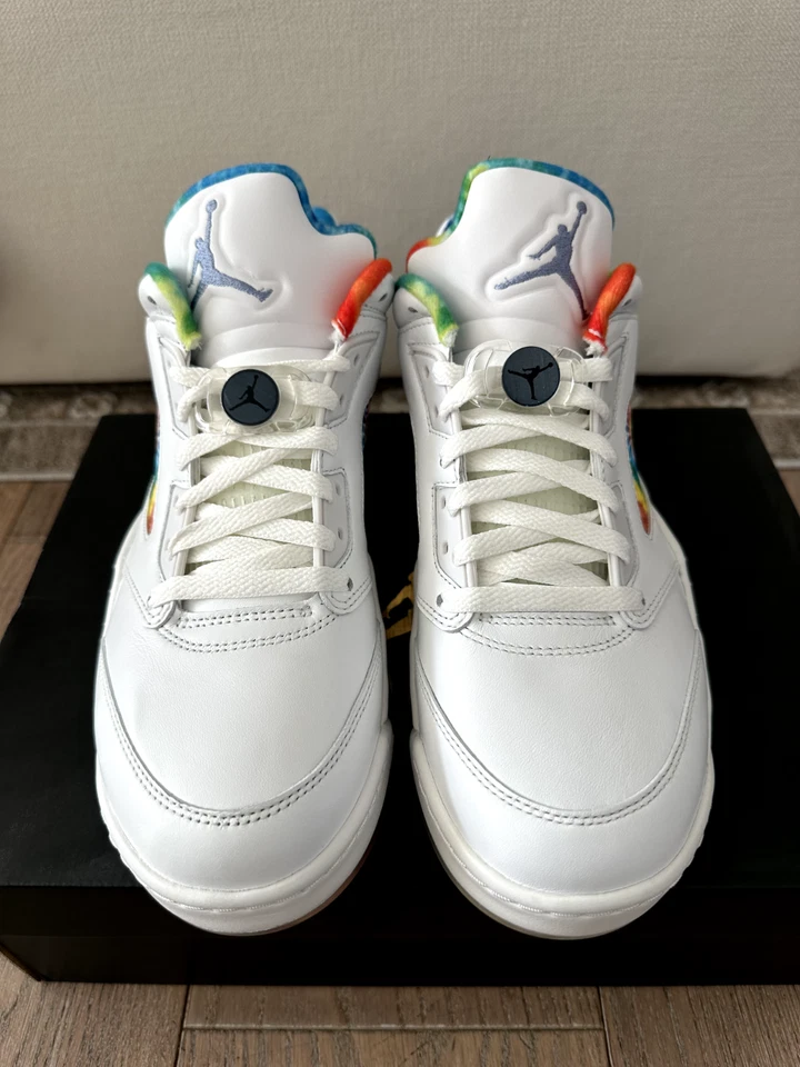 Air Jordan 5 Golf Low Peace, Love y Golf - Para hombres Talla 9.5 Totalmente Nuevo Con Caja Foto 2 de 4