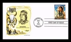 SACAGAWEA INDIAN GUIDE  LEGENDS OF THE WEST 1994 ARTMASTER CACHET FDC UNADDR
