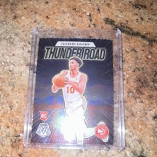 Panini 2024-25 Mosaic Thunder Road Zaccharie Risacher #20 Hawks Rookie NBA