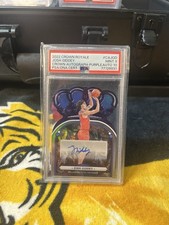 Josh Giddy Panini Crown Royale  Crown Autographs Purple /25 #CAJGD PSA 9 Auto 10